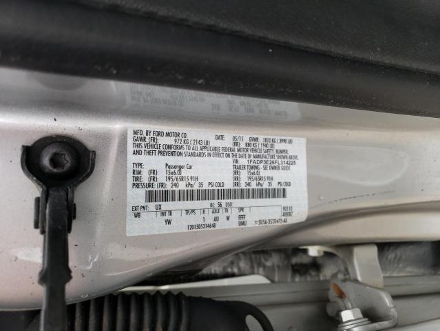 2015 FORD FOCUS S - 1FADP3E26FL314225