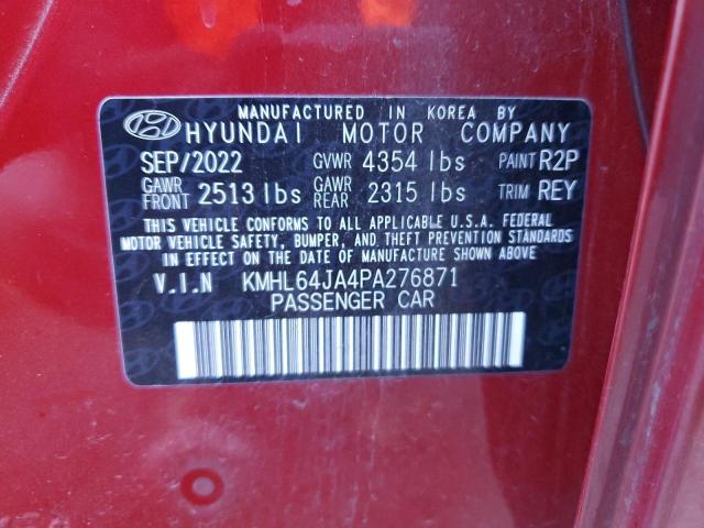 2023 HYUNDAI SONATA SEL - KMHL64JA4PA276871