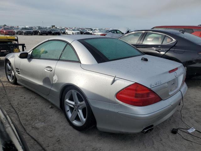 MERCEDES-BENZ SL 500 2004 silver  gas WDBSK75F74F081489 photo #3