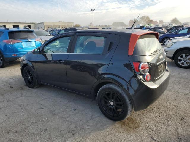 CHEVROLET SONIC LT 2014 black  gas 1G1JC6SB8E4168734 photo #3