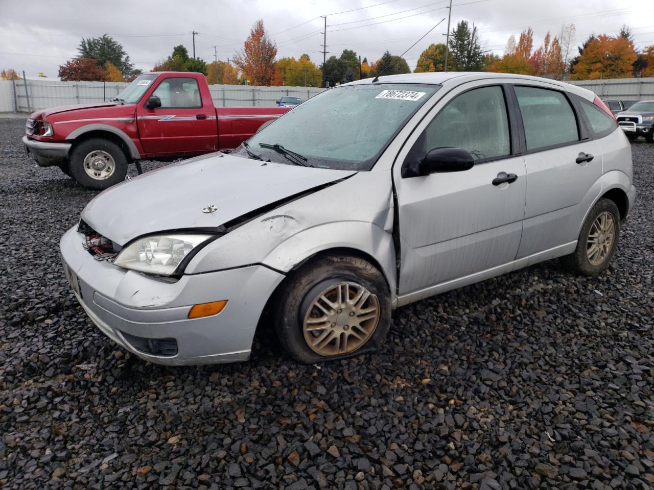 Lot #2977114138 2005 FORD FOCUS ZX5