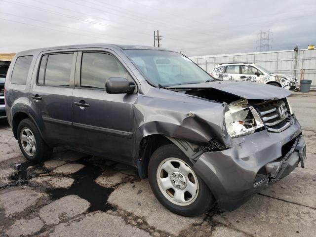 VIN 5FNYF4H24EB005645 2014 Honda Pilot, LX no.4