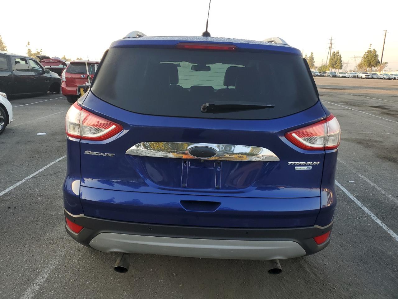 Lot #3050577094 2014 FORD ESCAPE TIT