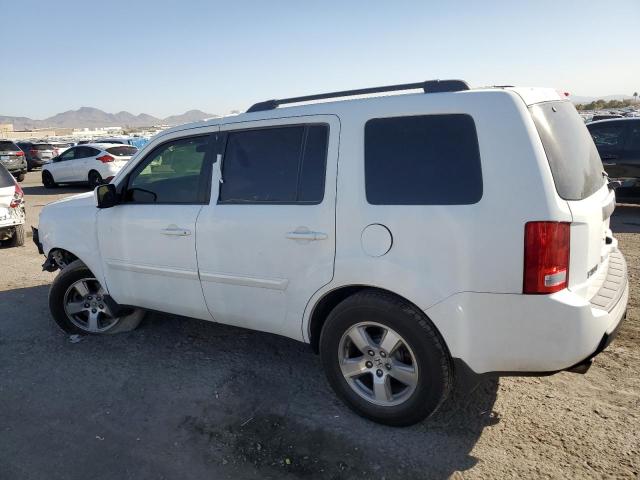 HONDA PILOT EX 2009 white 4dr spor gas 5FNYF38469B024487 photo #3