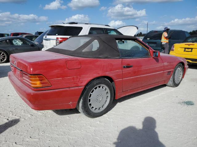 MERCEDES-BENZ 500 SL 1991 red  gas WDBFA66E8MF021631 photo #4