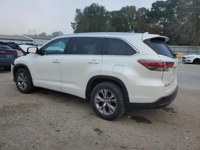 TOYOTA HIGHLANDER 2015 white  gas 5TDKKRFH3FS112754 photo #3