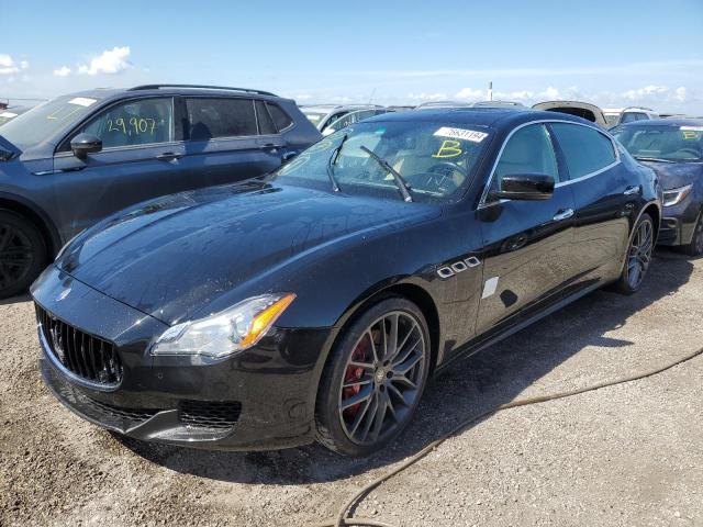 MASERATI QUATTROPOR 2014 black sedan 4d gas ZAM56RRA6E1116868 photo #1