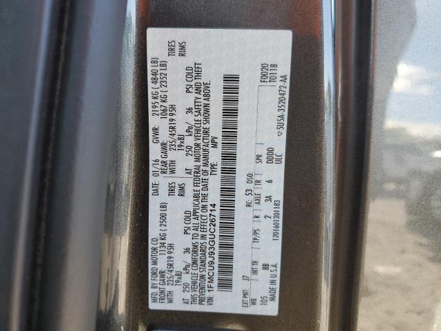 2016 FORD ESCAPE TIT - 1FMCU9J93GUC26714
