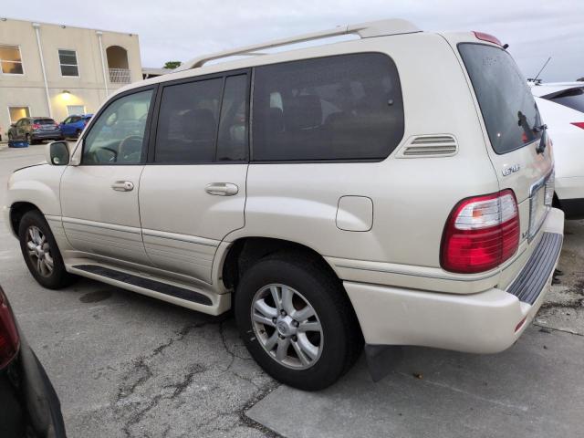 LEXUS LX 470 2004 tan 4dr spor gas JTJHT00W243543558 photo #3