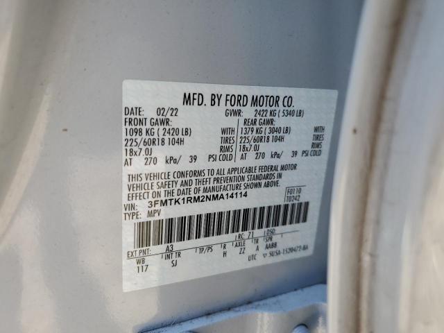 2022 FORD MUSTANG MA - 3FMTK1RM2NMA14114