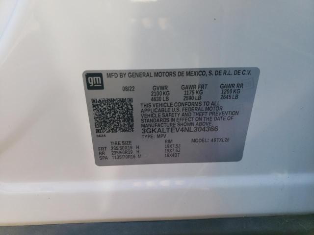 2022 GMC TERRAIN SL - 3GKALTEV4NL304366