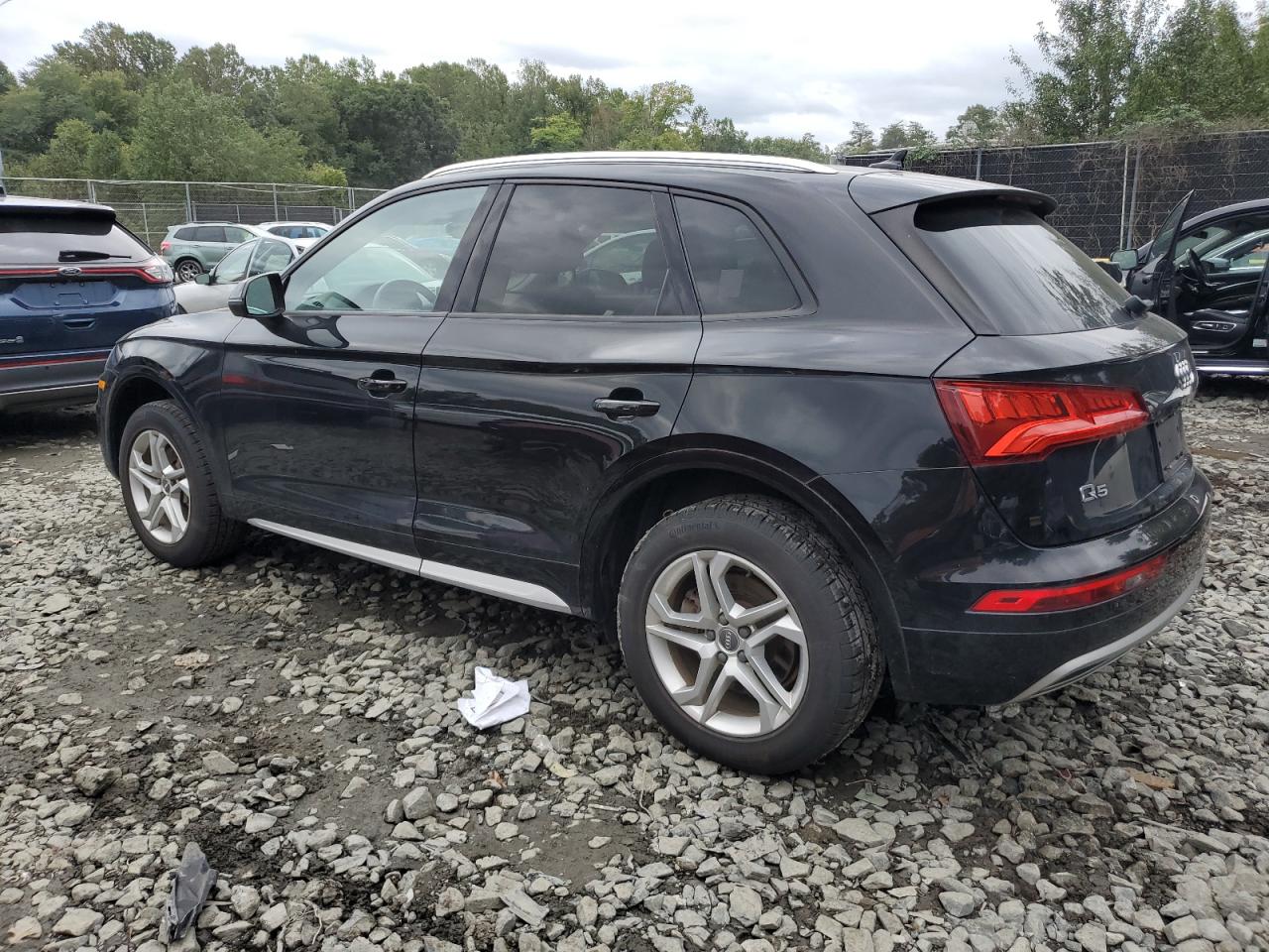 AUDI Q5 PREMIUM 2018 black  gas WA1ANAFY7J2176374 photo #3