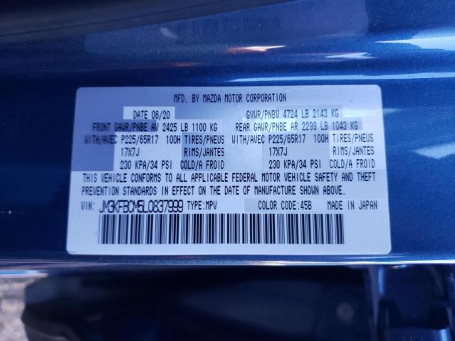 2020 MAZDA CX-5 TOURI - JM3KFBCM5L0837999