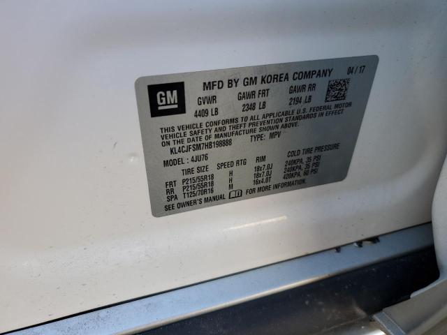 2017 BUICK ENCORE PRE - KL4CJFSM7HB198888