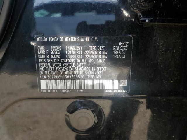 2021 HONDA HR-V SPORT - 3CZRU6H13MM739520