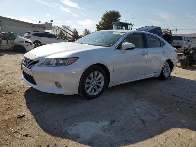 LEXUS ES 300H 2013 white sedan 4d hybrid engine JTHBW1GG9D2037556 photo #1