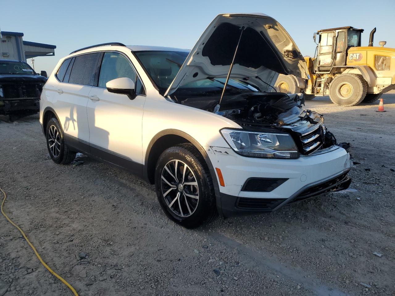 Lot #3026303459 2021 VOLKSWAGEN TIGUAN SE