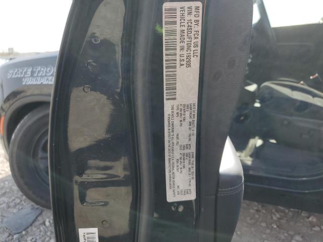 2022 DODGE DURANGO PU 1C4SDJFT0NC192935