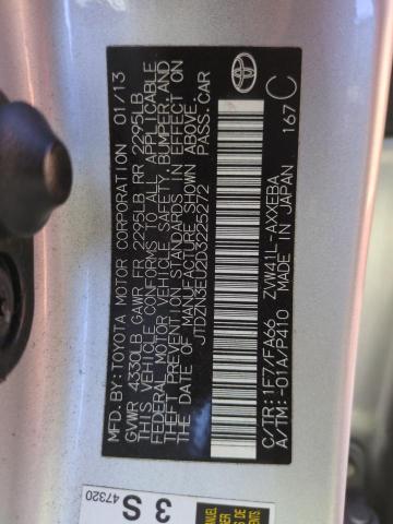 VIN JTDZN3EU2D3225272 2013 Toyota Prius no.14