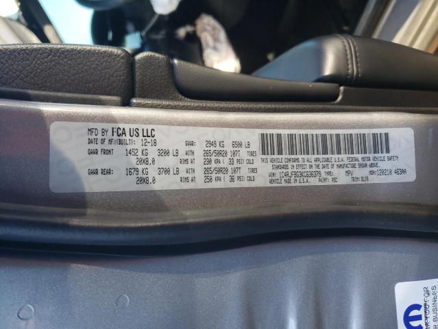2019 JEEP GRAND CHER - 1C4RJFBG3KC636379
