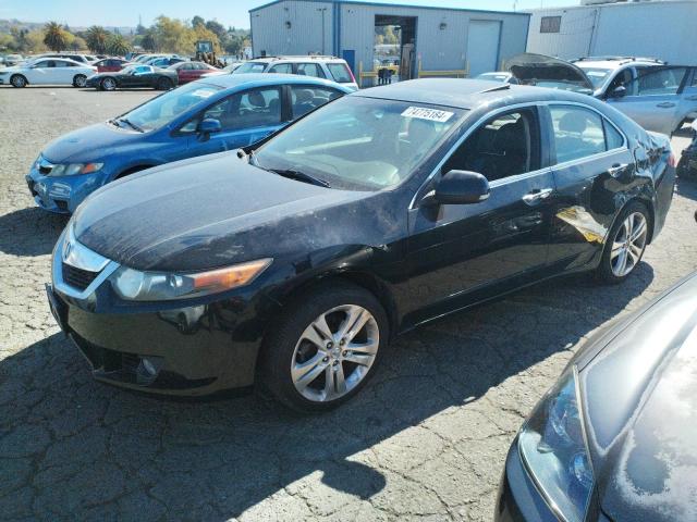 ACURA TSX 2010 black  gas JH4CU4F42AC002236 photo #1