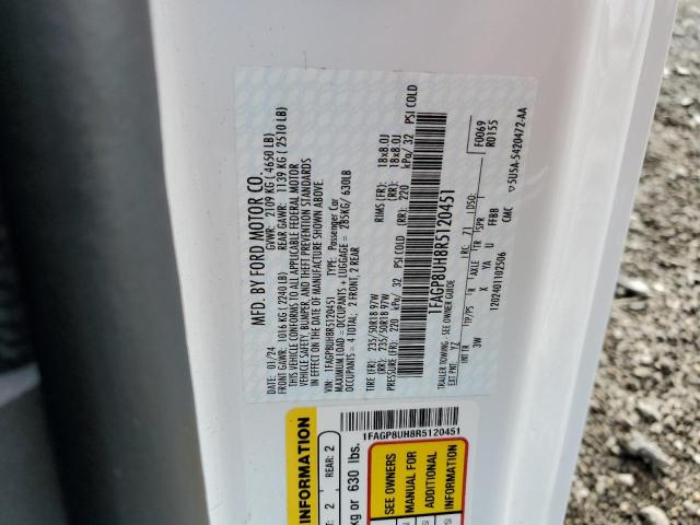 2024 FORD MUSTANG - 1FAGP8UH8R5120451