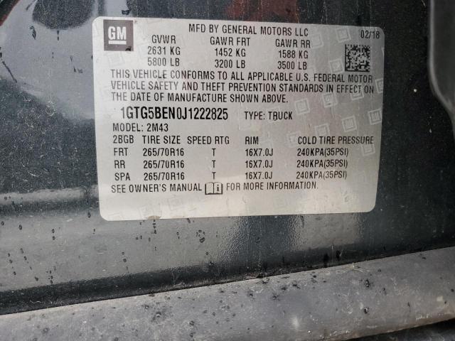 2018 GMC CANYON - 1GTG5BEN0J1222825