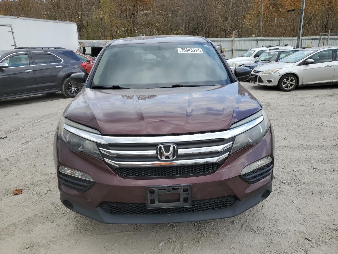 Lot #2988610289 2016 HONDA PILOT LX