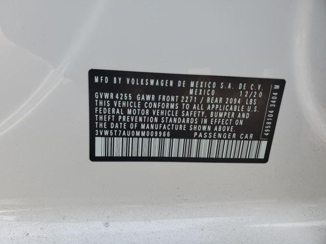 2021 VOLKSWAGEN GTI S - 3VW5T7AU0MM009966