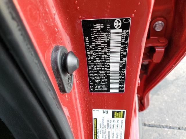 2020 TOYOTA COROLLA SE - 5YFS4RCE3LP015014