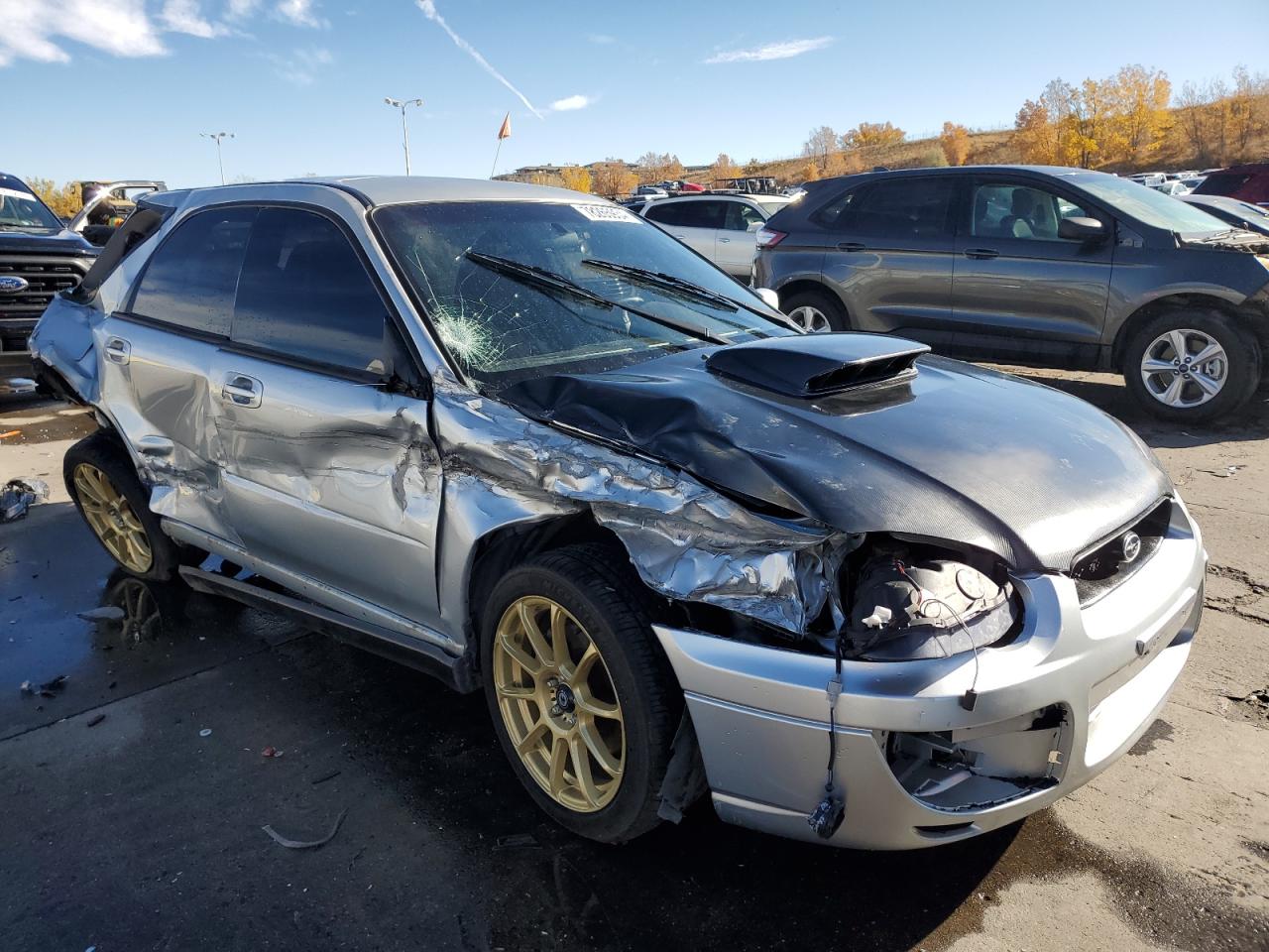 Lot #2955577525 2004 SUBARU IMPREZA WR