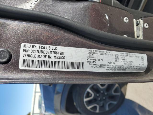 2021 JEEP COMPASS TR - 3C4NJDDB3MT564983