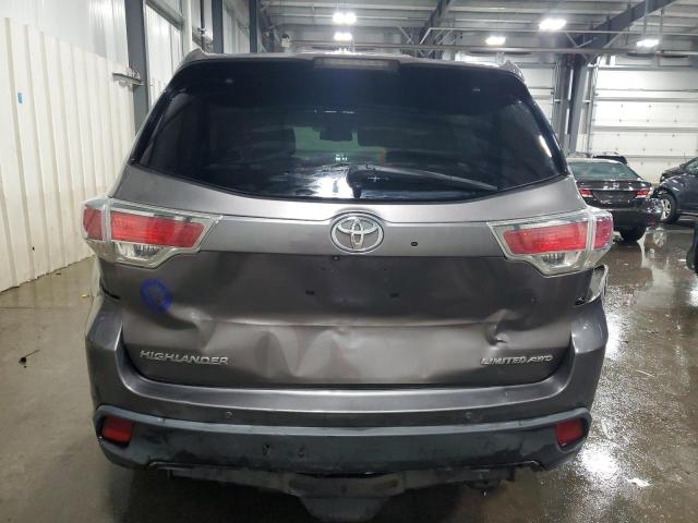 VIN 5TDDKRFH0GS284511 2016 Toyota Highlander, Limited no.6