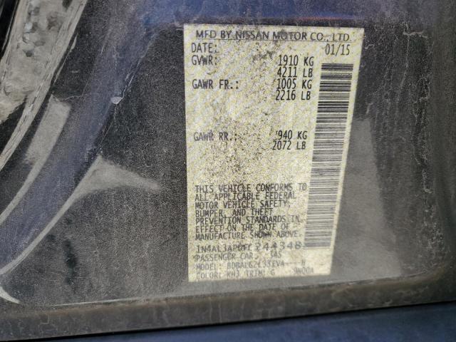 2015 NISSAN ALTIMA 2.5 - 1N4AL3AP0FC244348