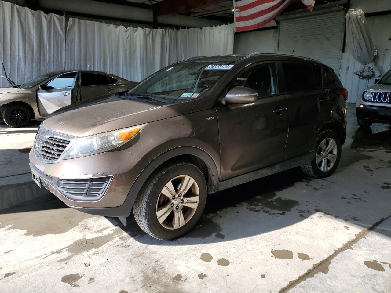 KIA SPORTAGE L 2012 brown  gas KNDPBCA23C7251598 photo #1