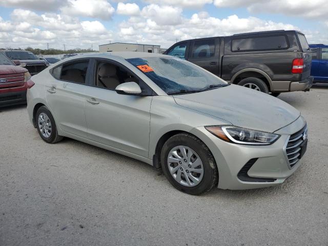 VIN KMHD74LFXHU398838 2017 Hyundai Elantra, SE no.4