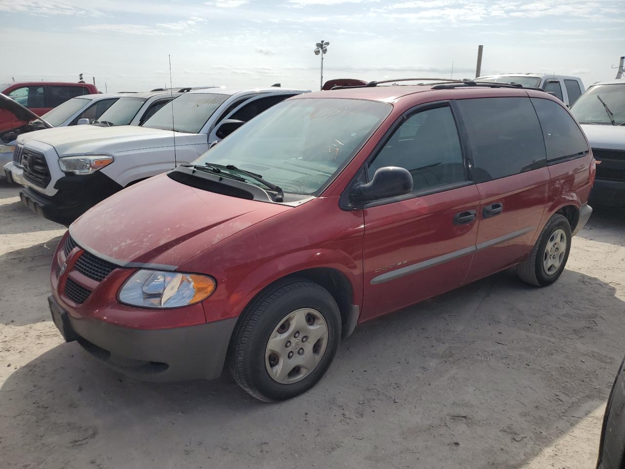 Lot #3008705117 2001 DODGE CARAVAN SE