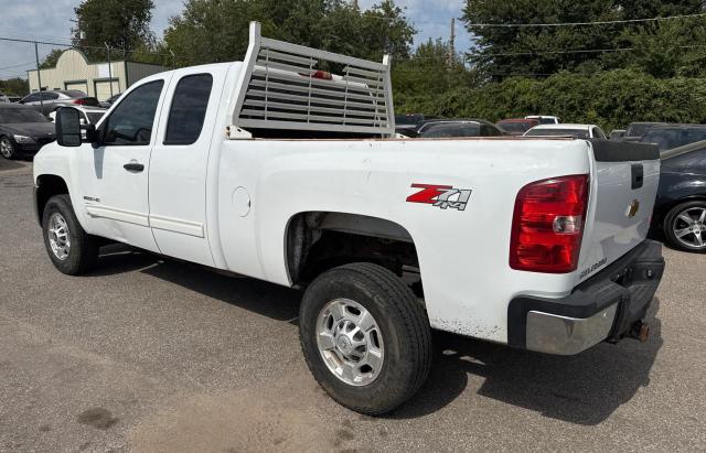 CHEVROLET SILVERADO 2013 white 4dr ext flexible fuel 1GC2KXCG0DZ338696 photo #4