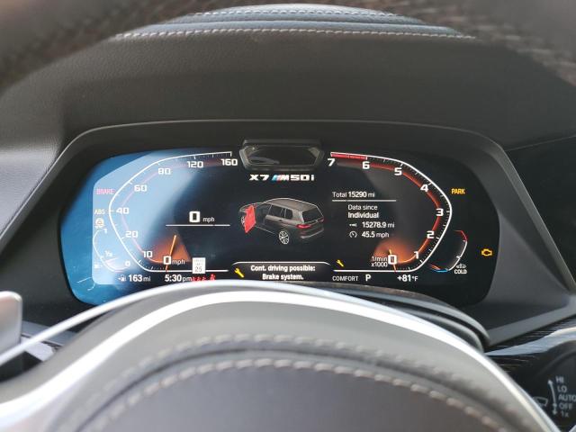 2022 BMW X7 M50I 5UXCX6C03N9L18686