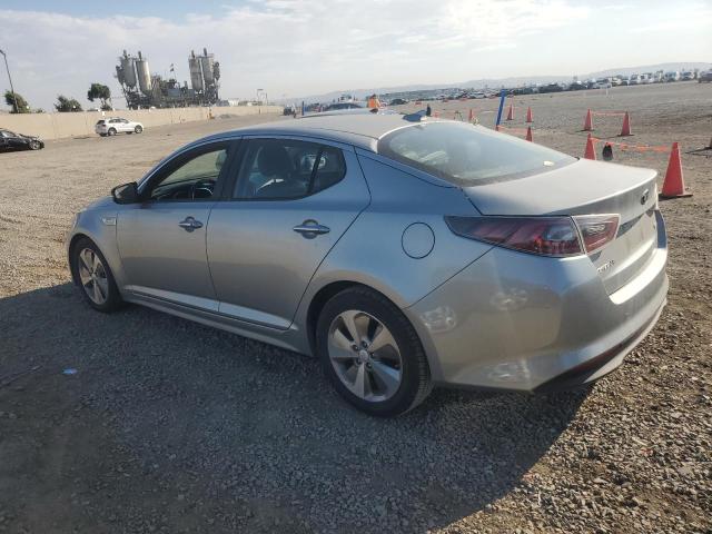 KIA OPTIMA HYB 2014 silver sedan 4d hybrid engine KNAGN4AD0E5067441 photo #3