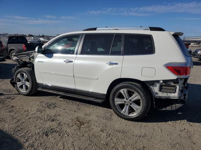 TOYOTA HIGHLANDER 2012 white  gas 5TDYK3EH6CS051596 photo #3