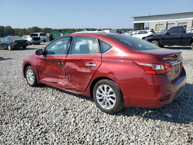 NISSAN SENTRA S 2018 red  gas 3N1AB7AP0JY257947 photo #3