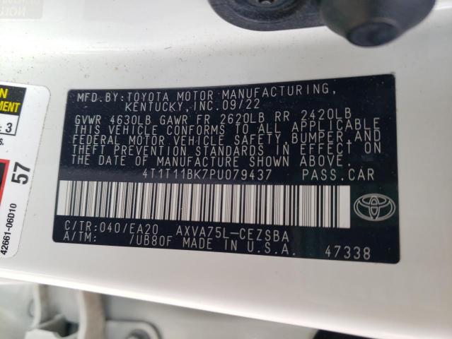 2023 TOYOTA CAMRY SE N - 4T1T11BK7PU079437