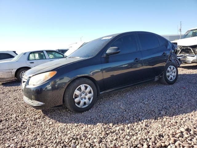 HYUNDAI ELANTRA GL 2009 black  gas KMHDU46D19U636449 photo #1