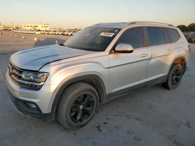 VOLKSWAGEN ATLAS SE 2018 silver  gas 1V2LR2CA6JC537103 photo #1