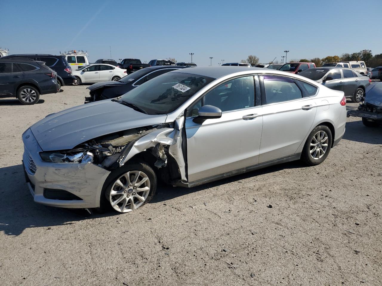 Lot #3009119299 2015 FORD FUSION S