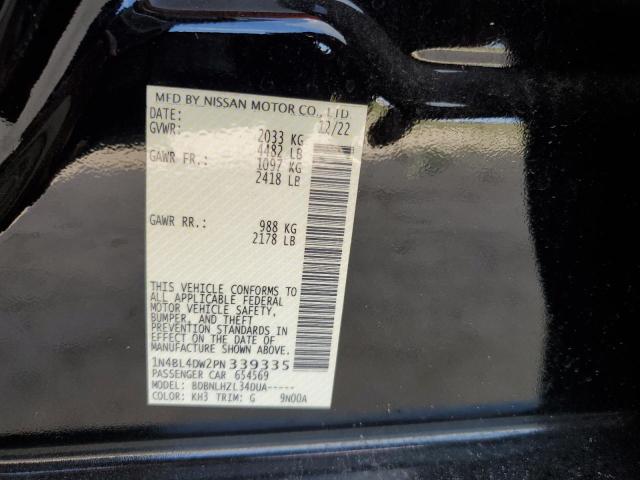 VIN 1N4BL4DW2PN339335 2023 Nissan Altima, SV no.12