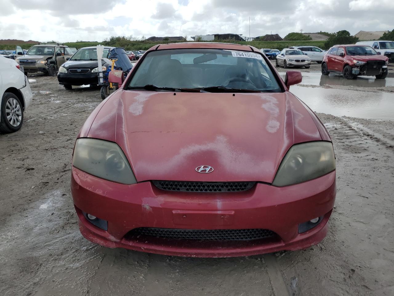 Lot #3003552133 2005 HYUNDAI TIBURON GT