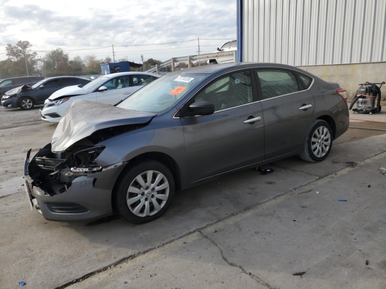 Lot #3025780304 2015 NISSAN SENTRA S