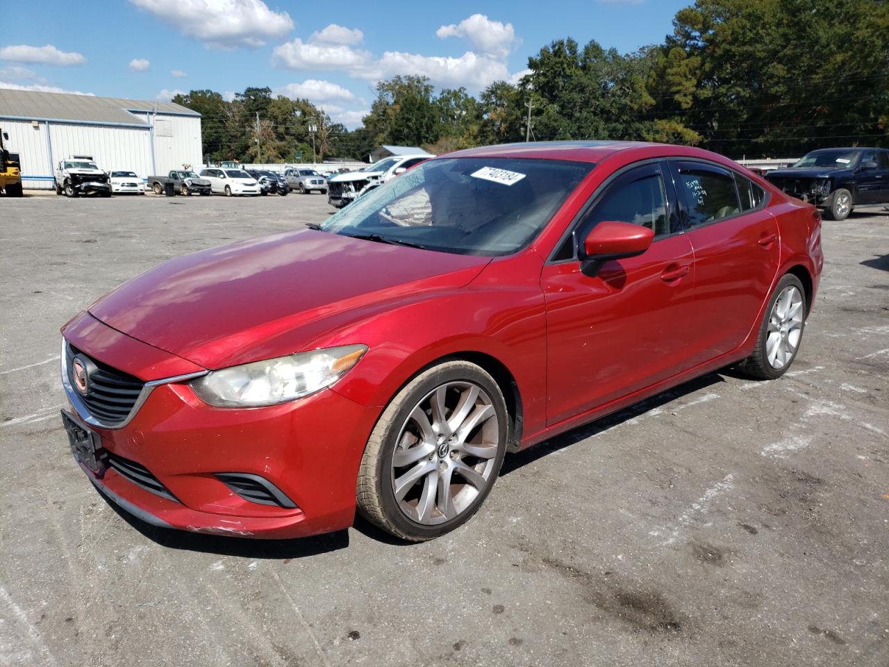 Lot #2970136296 2015 MAZDA 6 TOURING